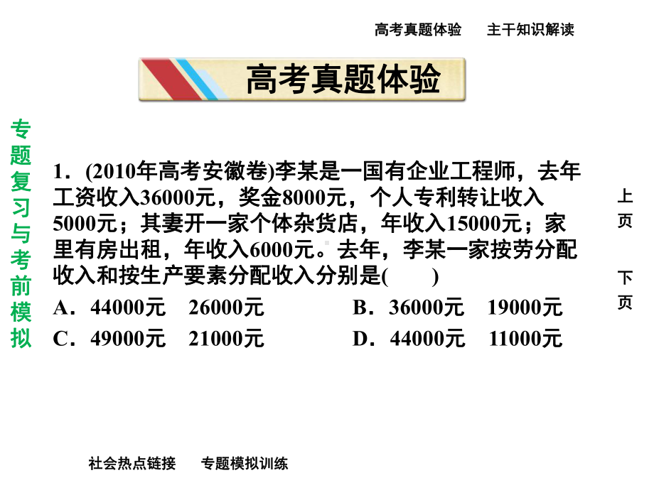 收入与分配专题复习PPT课件1-人教课标版.ppt_第2页