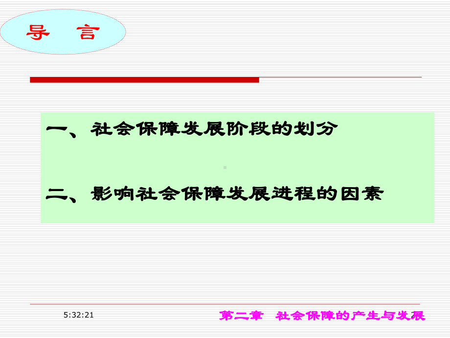第二章-社会保障的产生与发展-PPT课件.ppt_第2页
