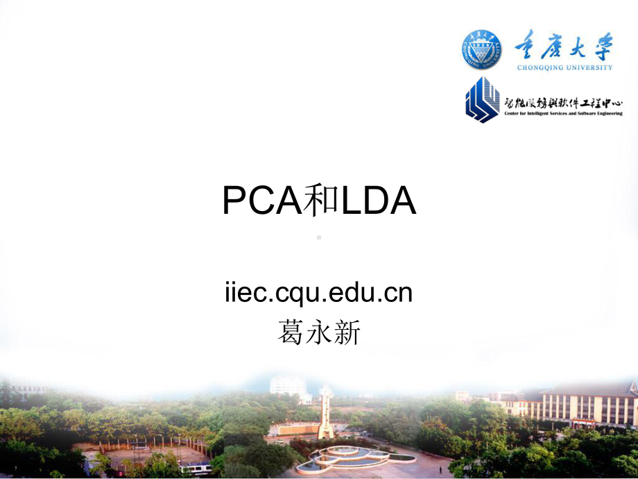 （精品课件教案ppt） pca和lda.ppt_第1页