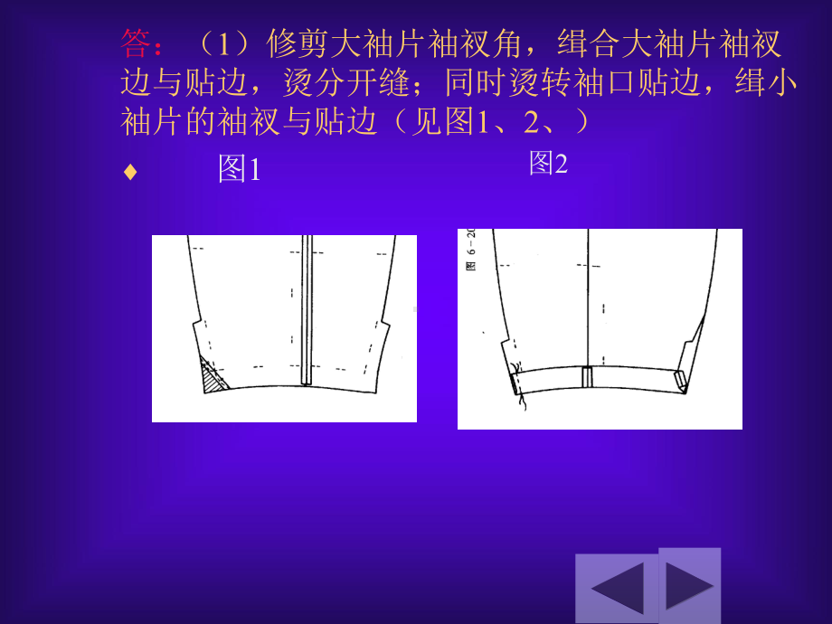 西装活袖衩的缝制工艺课件(PPT18张).ppt_第3页