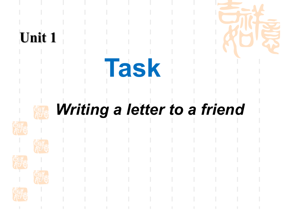 江苏省扬州市田家炳实验中学高中英语选修五：M5U1第五课时task-课件.ppt（无音频视频）_第1页