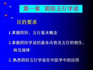 2阴阳五行学说PPT课件.ppt