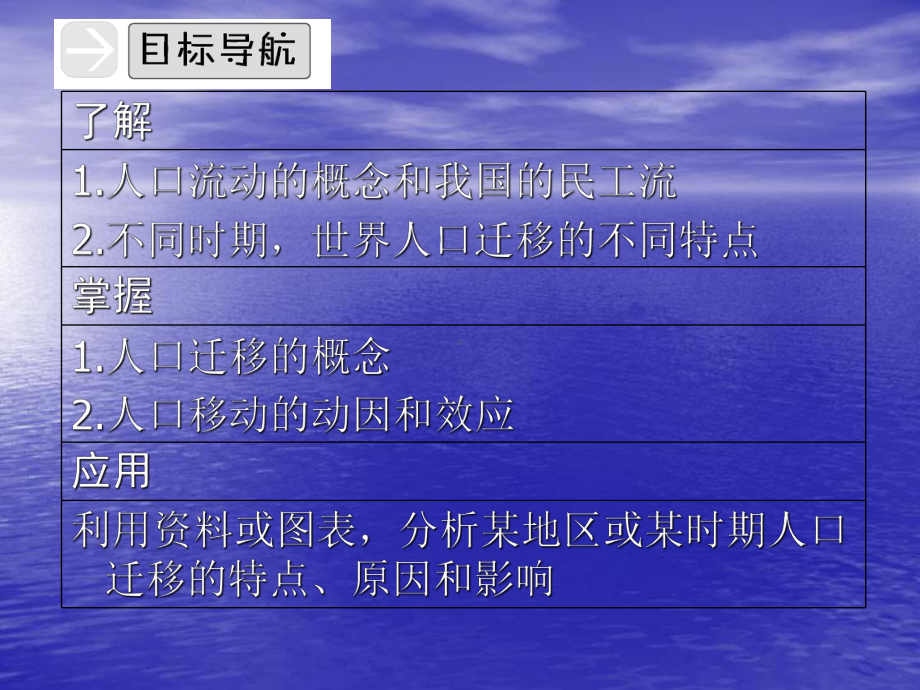 2013-2014高中地理鲁教版必修二 1.2 人口迁移与人口流动 教学课件.ppt_第3页