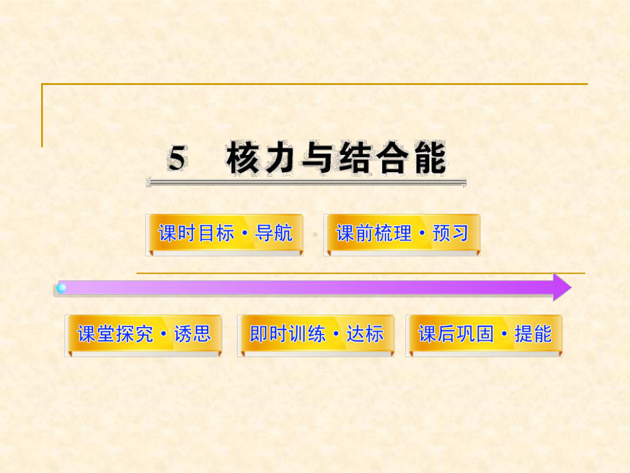 高中物理19.5核力与结合能-名师公开课省级获奖课件(人教版选修3-5).ppt_第1页