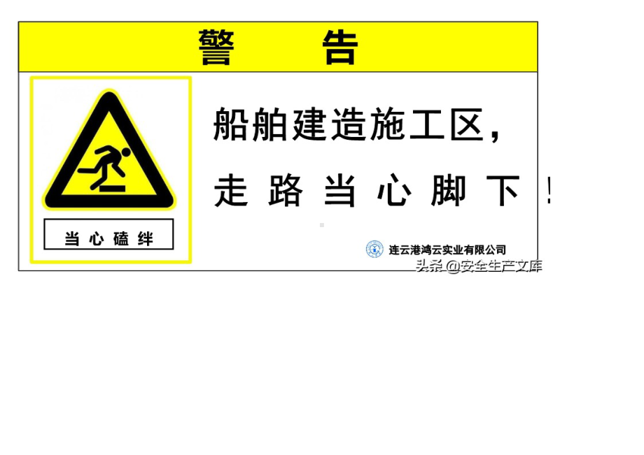 现场安全警示标识标志.docx_第1页