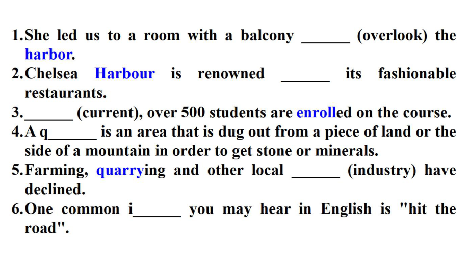 Unit 4 Using language 词汇练习 ppt课件-（2022新）人教版高中英语选择性必修第二册.pptx_第2页