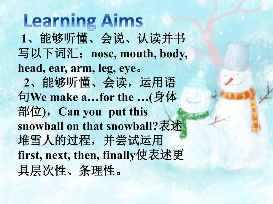 冀教版（三年级起点）Unit3 Lesson15 WinterFun（课件） 英语六年级上册.pptx_第1页