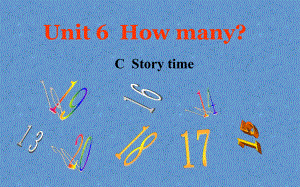 人教版（PEP）三年级下册Unit 6 How many C. Story time 课件.pptx