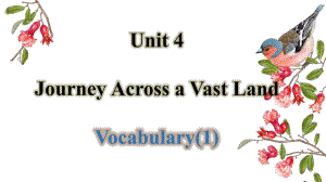 Unit 4 Vocabularyppt课件-（2022新）人教版高中英语选择性必修第二册 (2).pptx