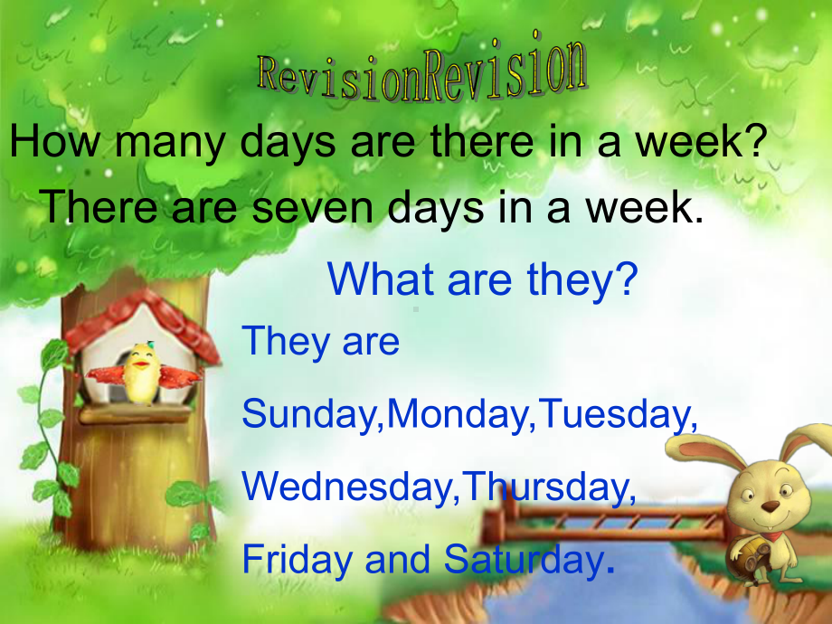 四年级下册英语课件－Unit4 There are seven days in a week.(Lesson23) ｜人教精通版.ppt_第2页