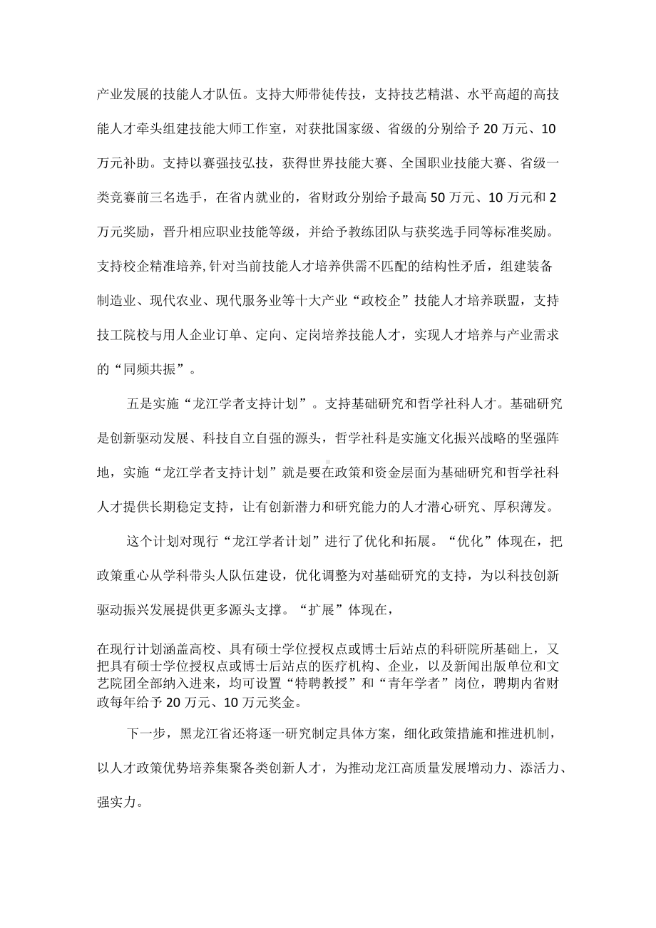 人才振兴五个支持计划构建成长进阶完整链条全文.docx_第3页