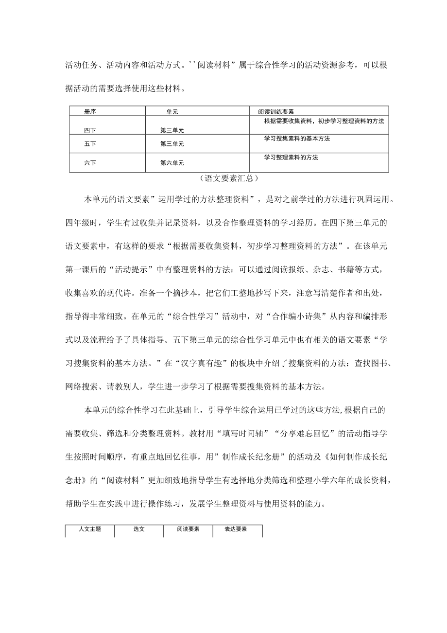 部编版语文六年级下册第六单元教材解读.docx_第2页