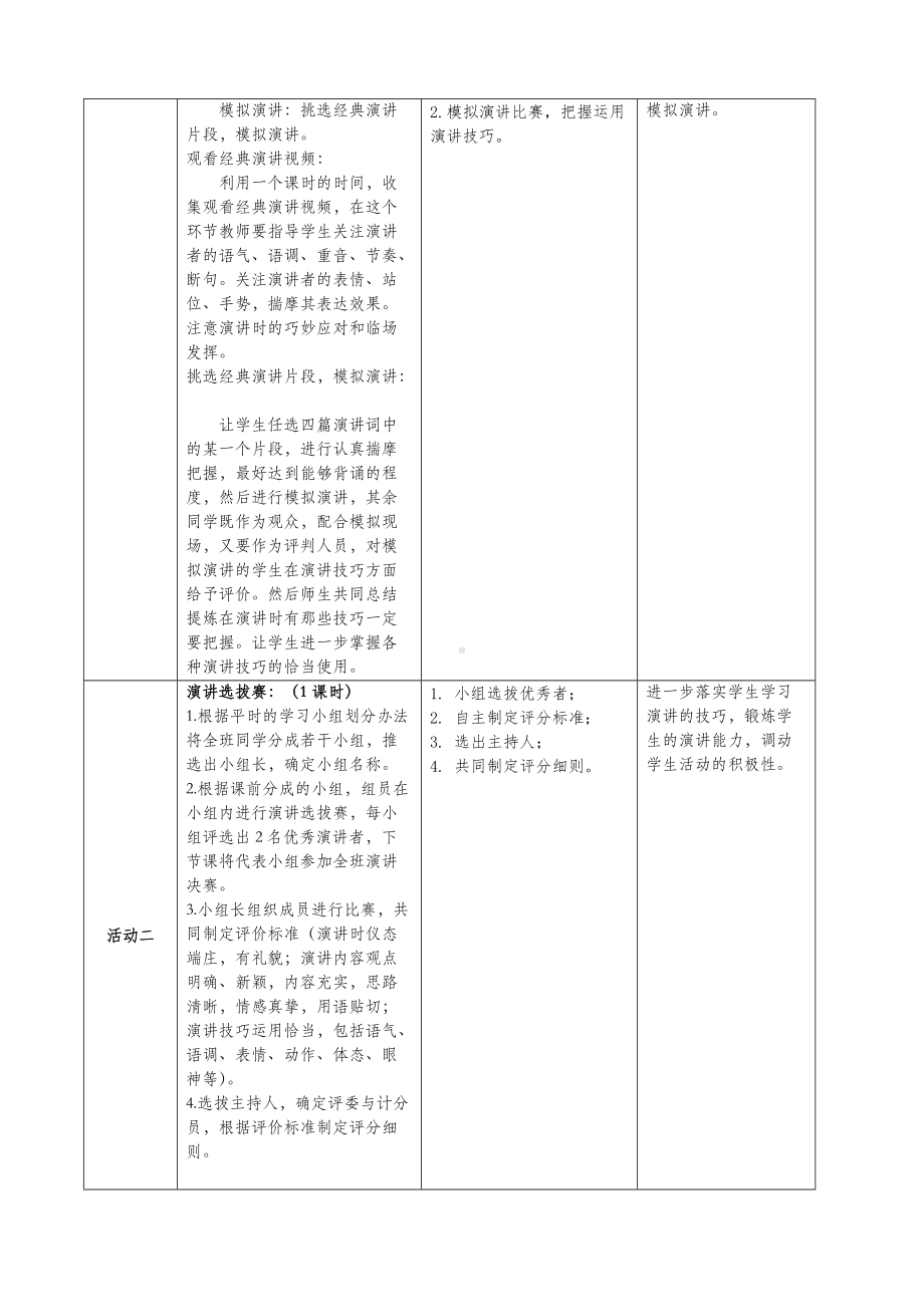 《举行演讲比赛》优质课一等奖教学设计.docx_第2页