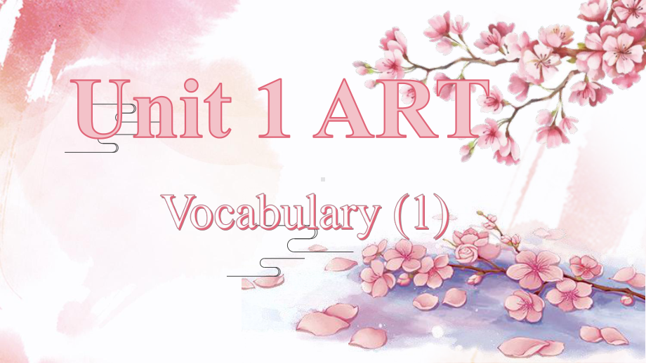 Unit 1 Vocabulary (1) ppt课件 -（2022新）人教版高中英语选择性必修第三册.pptx_第1页