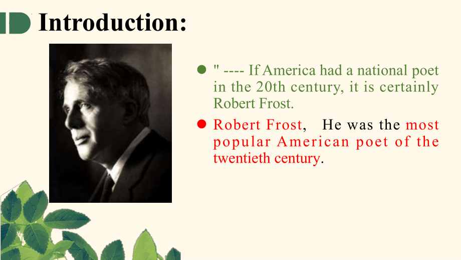 Unit4 Reading and thinking Robert Frost 未选择的路赏析 ppt课件-（2022新）人教版高中英语选择性必修第三册.pptx_第3页