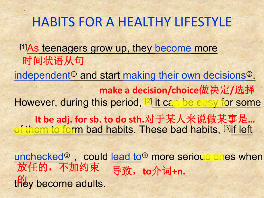 Unit 2 Healthy Lifestyle 课文知识点 ppt课件-（2022新）人教版高中英语选择性必修第三册.pptx_第1页