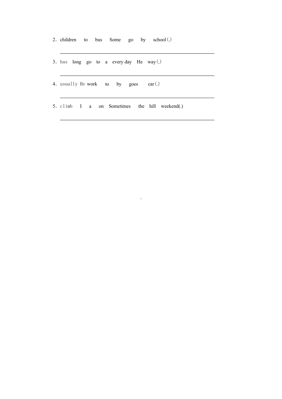 （课后作业）四年级上册英语Unit 3 Lesson 2 01及答案人教版.pptx_第2页