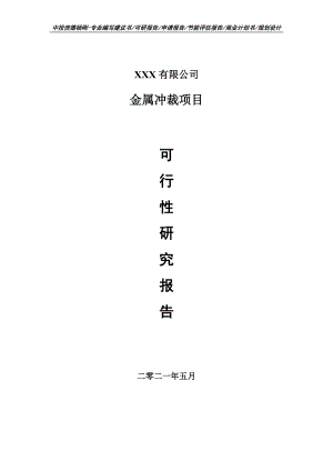 金属冲裁项目可行性研究报告申请建议书案例.doc