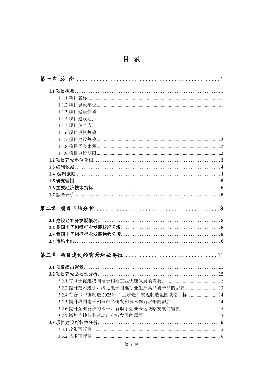 电子相框项目可行性研究报告建议书.doc_第2页