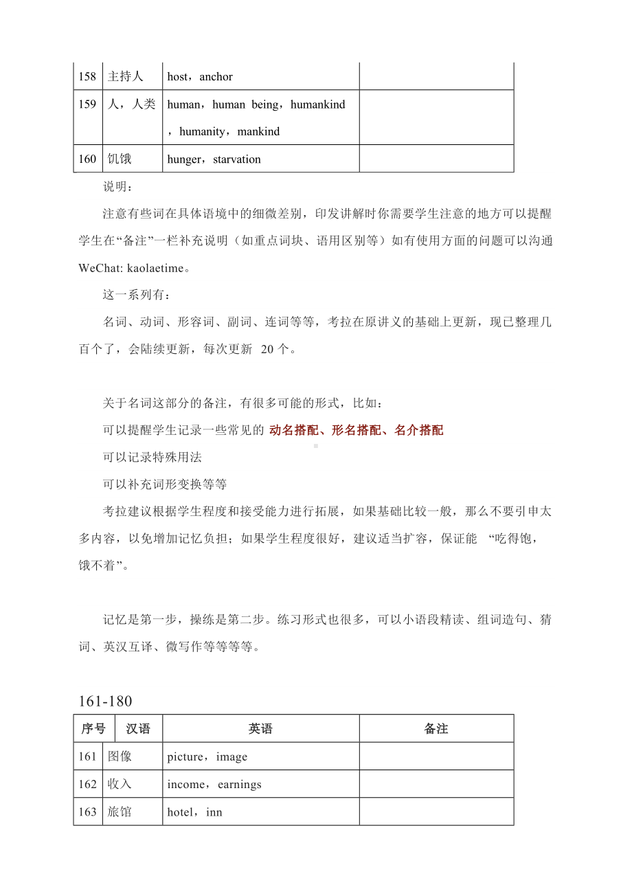 名词（141-180）讲义—2022高考英语考前必背同义表达.docx_第2页