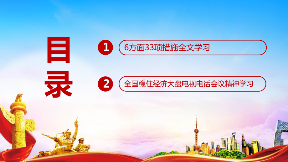 6方面33项措施全文解读学习PPT课件 2022年6方面33条措施解读PPT 6方面33项措施出台PPT 贯彻全国稳住经济大盘电视电话会议精神PPT.ppt_第3页