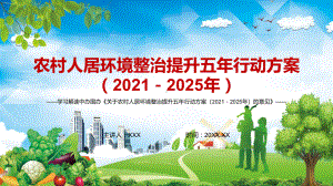 专题课件生活污水垃圾治理解读《关于农村人居环境整治提升五年行动方案（2021－2025年）的意见》实用PPT演示.pptx