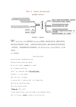 Unit2 Iconic Attractions 学案-（2022新）人教版高中英语选择性必修第四册.doc