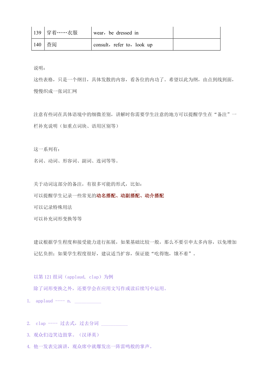 动词（121-140）讲义—2022届高考英语考前必背同义表达.docx_第2页