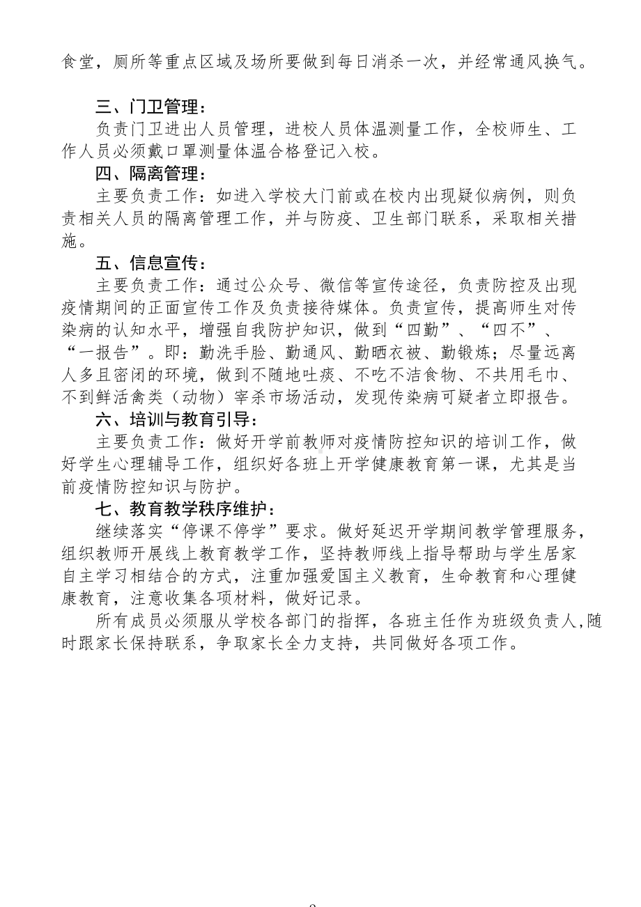 小学疫情防控工作职责分工.docx_第2页