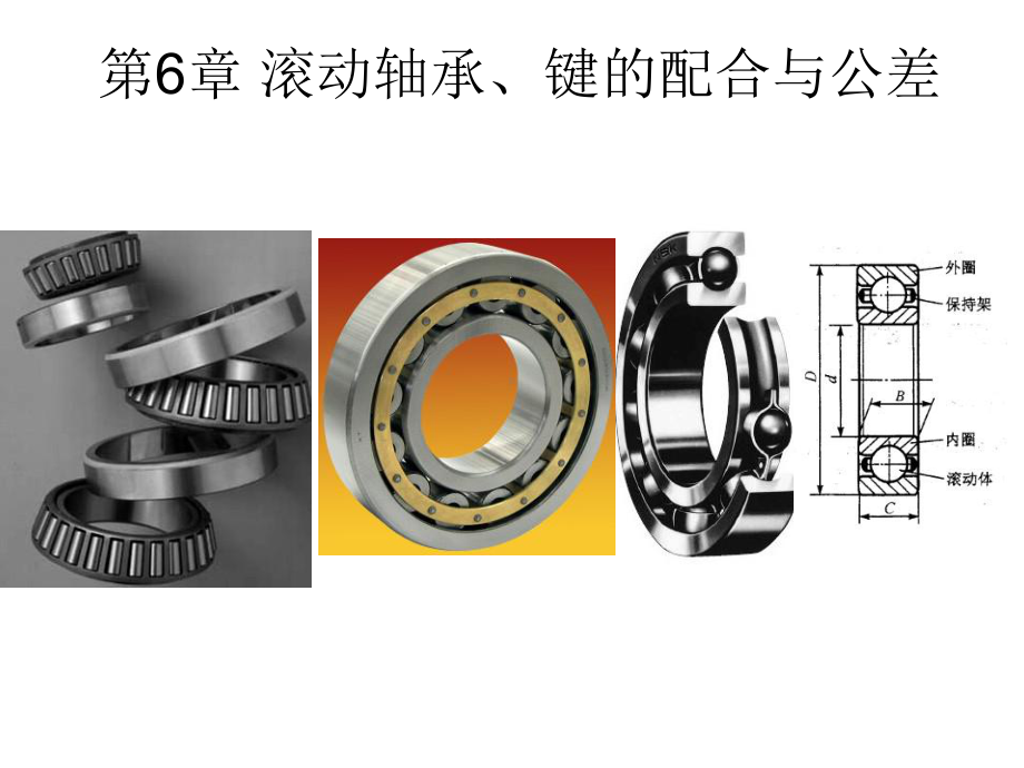 第6章-滚动轴承、键的公差与配合.课件.ppt_第1页