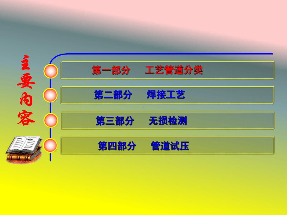 管道焊接、无损检测与试压知识课件.ppt_第1页