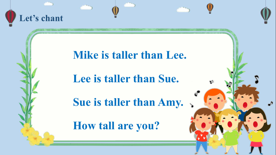 Unit1How tall are youA2 Let's learn.pptx_第3页