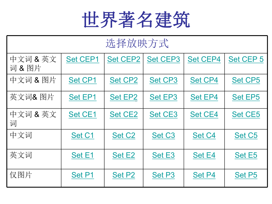 世界著名的建筑及图片课件.ppt_第1页