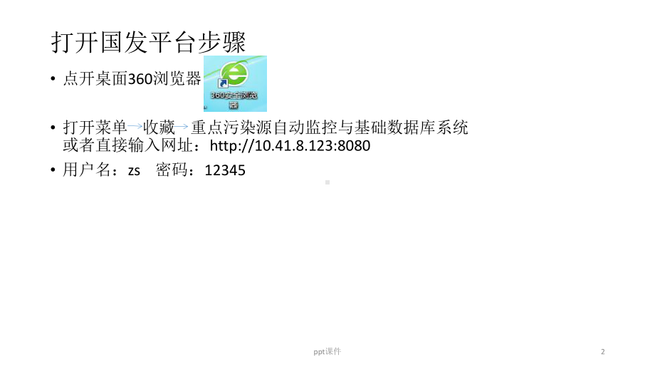 重点污染源自动监控与基础数据库系统操作流程-p课件.pptx_第2页