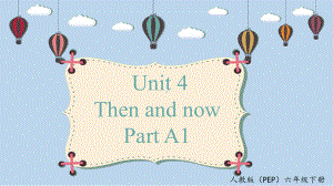 Unit 4 Then and now B2 let's learn.pptx