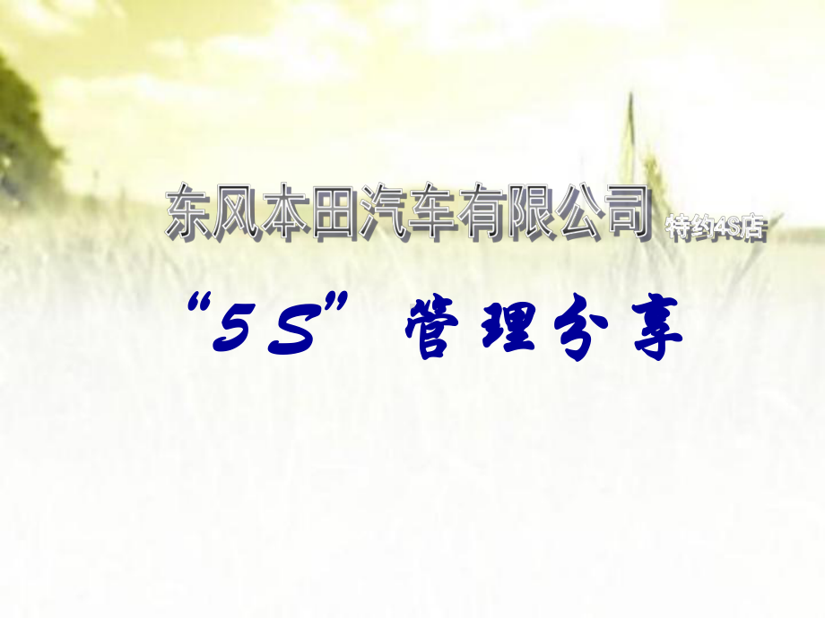 东风本田5S管理培训讲义-PPT课件.ppt_第2页