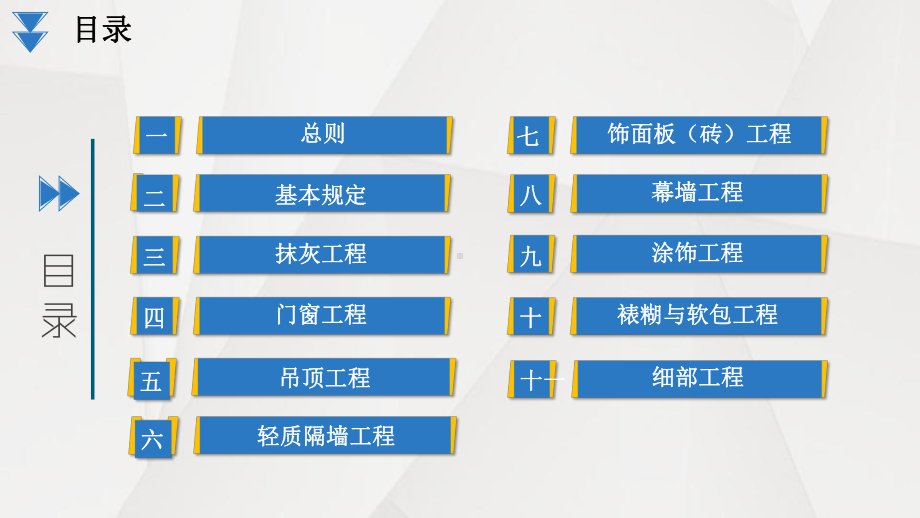 建筑装饰装修工程施工质量验收规范精选精品PPT课课件.pptx_第2页