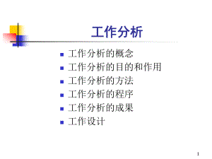 人力资源中的工作分析.课件.ppt