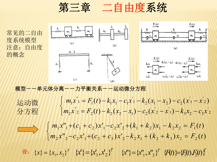 机械振动二自由度课件.ppt_第1页