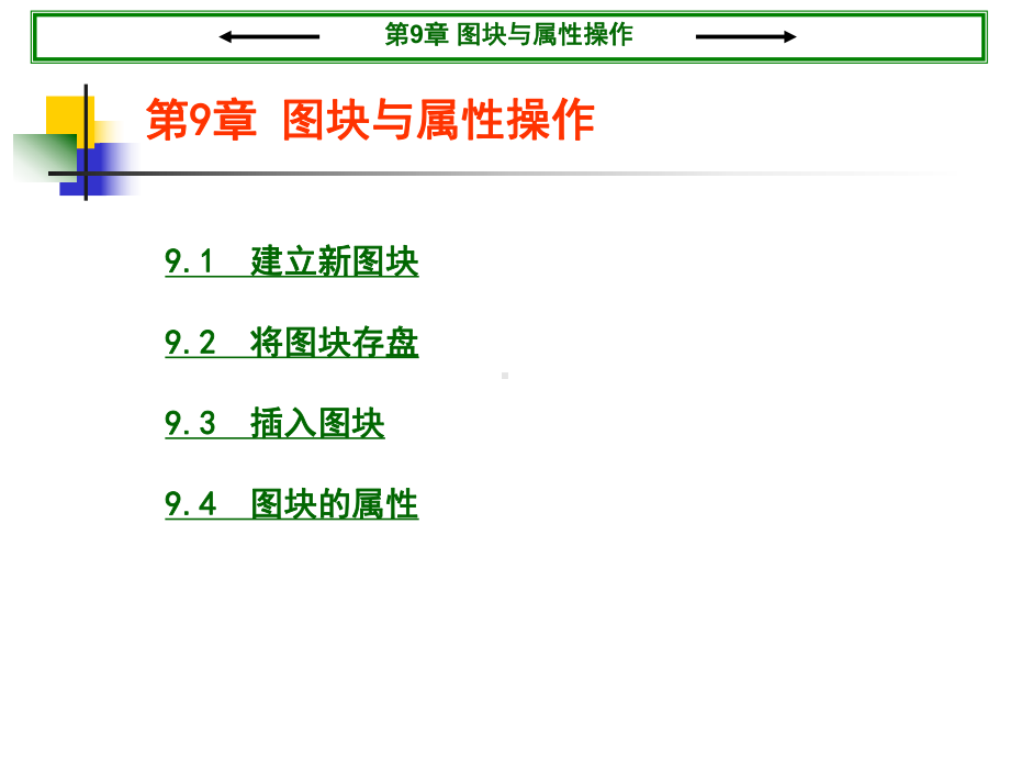 CAD图块与属性操作解析课件.ppt_第1页