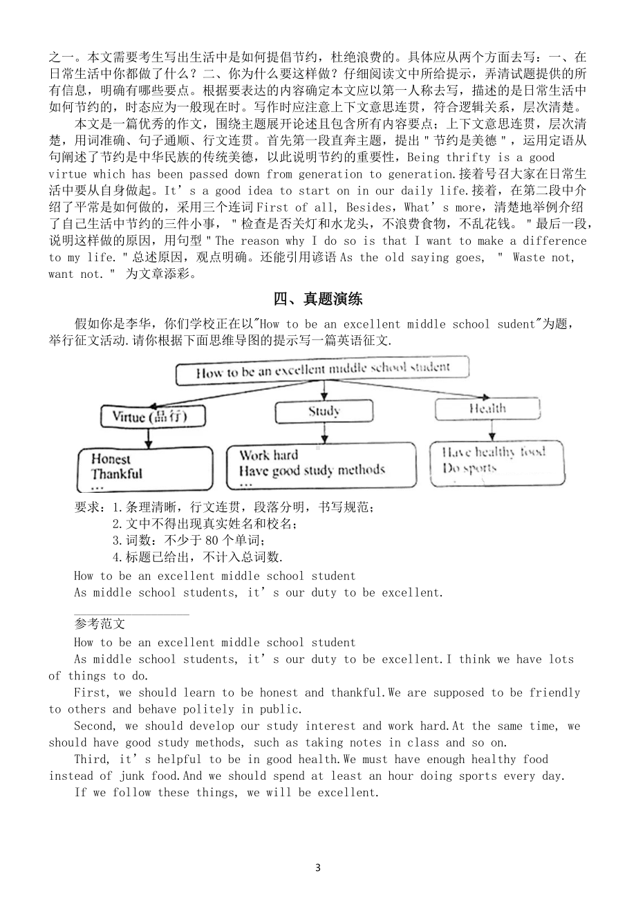 初中英语中考话题专项复习（优秀品质）.docx_第3页