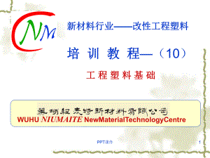 改性工程塑料行业培训教程-10-工程塑料-pp课件.ppt