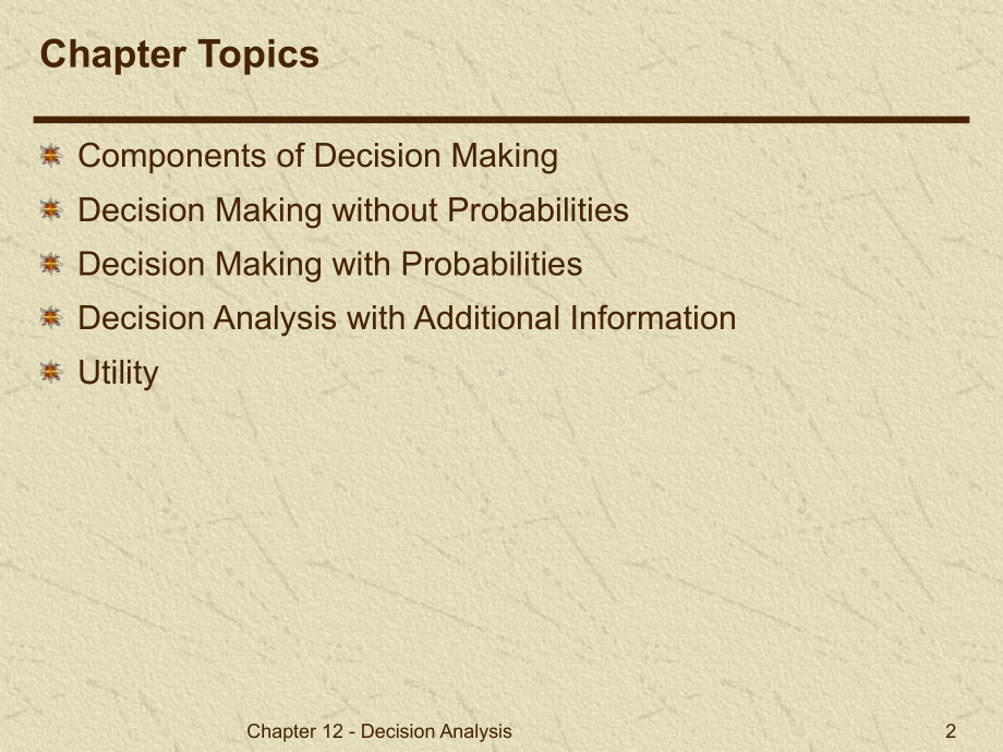管理科学12-决策分析解析课件.ppt_第2页