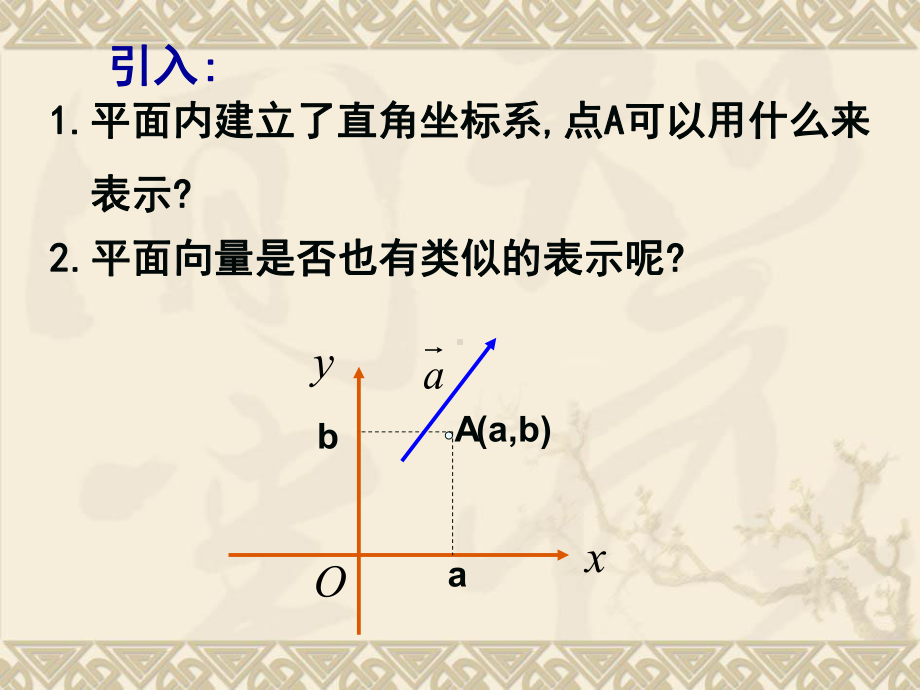 8.1向量的坐标表示及其运算解读课件.ppt_第2页