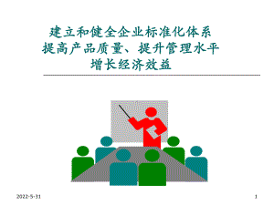 建立和健全企业标准化体系简版课件.ppt