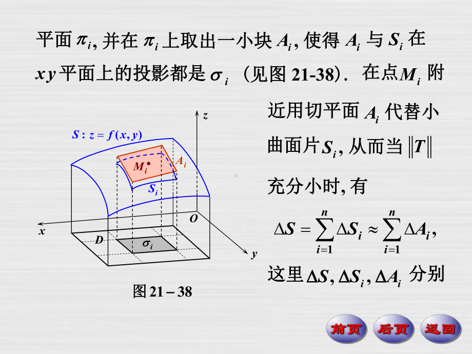 到曲面S的面积计算公式课件.ppt_第2页