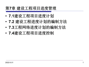 建设工程项目进度管理课件.ppt