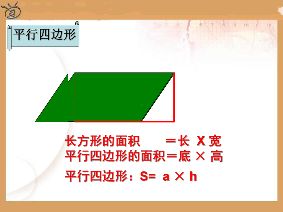 年苏教版五年级上数学多边形的面积复习整理课件.ppt_第3页