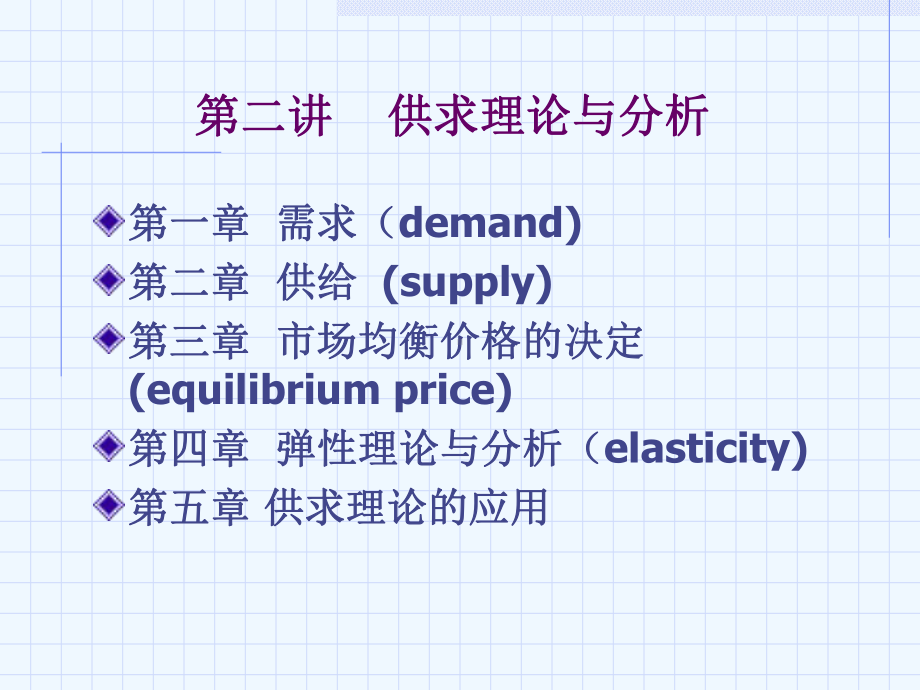 管理经济学第二讲供求理论与分析课件.ppt_第1页