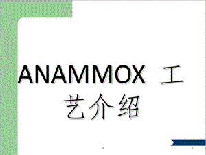 厌氧氨氧化(ANAMMOX)工艺介绍课件.ppt